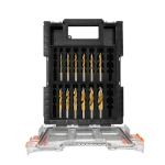 HMT Versadrive Turbo Tip Impact Drill Bit 12 Piece Set - 3/16,#7,7/32,#F,9/32,5/16,11/32,3/8,27/64,1/2"