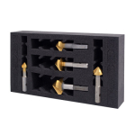 VersaDrive 90° Countersink - 5 Piece Set 12.4,16.5,20.5,25,31mm