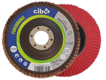 Cibo Flat FPF Ceramic Flap Disc 115mm x 80 Grit