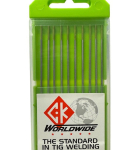 1.0mm CK LaYZr (Chartreuse) Tungsten Electrode, 175mm (7") Long