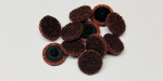25 mm Roloc Style MEDIUM (Maroon) Surface Conditioning Disc - Box of 25