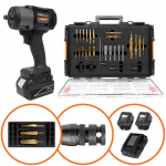 VersaDrive Impact Wrench V18-900 2 x 4.0AH Kit & ImpactaStep Cutter Set & Site Installation Kit