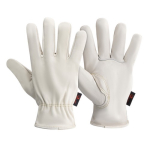Hide Drivers Glove - Ivory