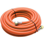 5m x 6mm x 1/4" Fitted PROPANE Hose