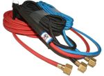 CK20 2 Series Rigid Head Water-Cooled 250 Amp TIG Torch with 4m Superflex Cables & 3/8" BSP Connections