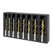 Versadrive Turbo Tip Impact Drill Bit - 8 Piece Set - 6,6.8,7.8,8,8.5,9,10,10.5