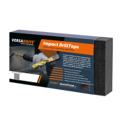 4PC 1/4,5/16,3/8,1/2inch UNC Versadrive Spiral Flute Combi Sheet-Metal Drill-Tap