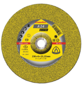 230 x 6mm Klingspor Grinding Disc - A24 Extra