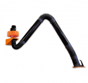 KEMPER EXHAUST SET 4m Rigid Metal Tube Arm 240V