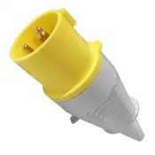 110V 32amp 2P+E 3P IP44 Industrial Plug – (10832)