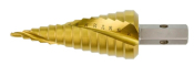 VersaDrive Titanium Coated Metric 4-40mm step drill