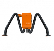 KEMPER CARTRIDGE FILTER 2m Double Rigid Metal Tube Arm 400V