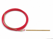 1.0 - 1.2mm PTFE liner for Euro Torches  with Brass Inlet Guide Tube