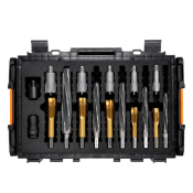 15PC + Adapters VersaDrive MAX Tap, Reamer & Broach Set