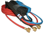 CK20 2 Series Rigid Head Water-Cooled 250 Amp TIG Torch with 4m Superflex Cables & 3/8inch BSP Connections