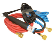 CK18 3 Series Flexi Head Water-Cooled 350 Amp TIG Torch with 4m Superflex Cables & 3/8inch BSP Connections