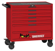 TengTools 37inch PRO35™ Roller Cabinet FOAM Tool Kit 513 Pieces