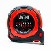 ADVENT VICE VERSA 8m x 25mm METRIC ONLY TAPE MEASURE
