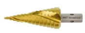 VersaDrive Titanium Coated Metric 4-22mm step drill