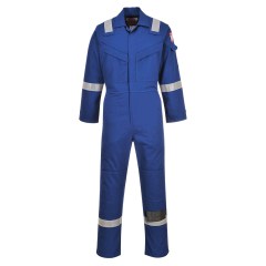 FR50 - Flame Resistant Anti-Static Coverall 350g Royal Blue