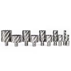 M2 HSS Turbo Steel broaching Cutters For Mag Drills 10 To 100mm Dia.
