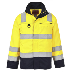 FR61 - Bizflame Work Hi-Vis Multi-Norm Contrast FR Jacket