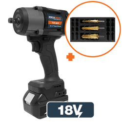 VersaDrive Impact Wrench V18-900 Kit - 2 x 4.0AH Kit & ImpactaStep Cutter Set