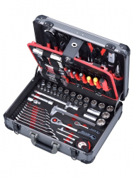 Jet Tools Y-136C Aluminium Case Tool Kit 136 Piece