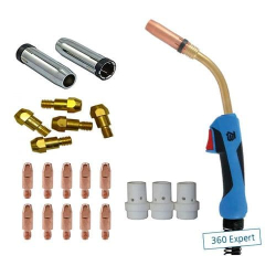 MB36 Gas Cooled 330A Mig Torch Spares