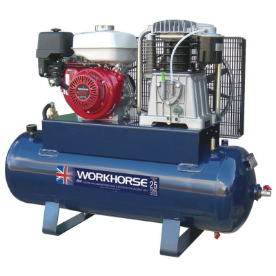 Workhorse Petrol Air Compressor 11HP 150L E/Start