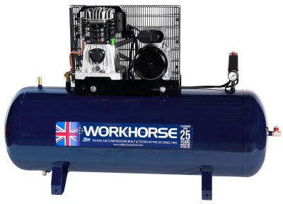 Workhorse Air Compressor 4HP 200L 230v