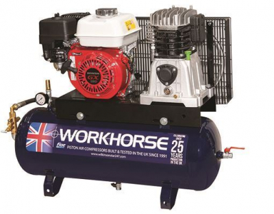 Workhorse Petrol Air Compressor 5.5HP 50L