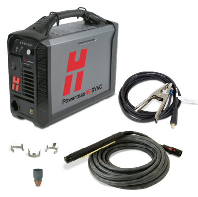 088585 Hypertherm Powermax 45 SYNC CE MS 400V/CPC/180° TCH 7.6m (25')