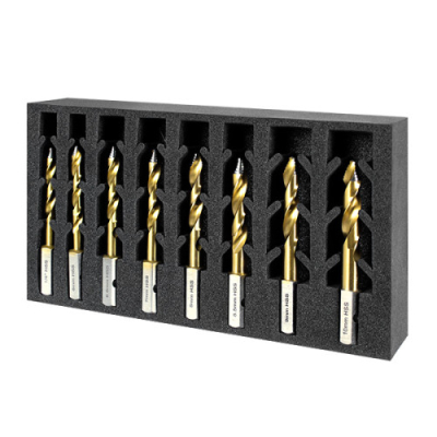 Versadrive Turbo Tip Impact Drill Bit - 8 Piece Set - 6,6.8,7.8,8,8.5,9,10,10.5