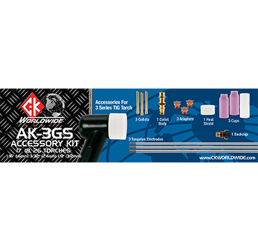 CK TIG Torch Complete Gas Saver Kit CK210, TL210, FL250, CK300, TL300, CK18, TL18, CK26, TL26