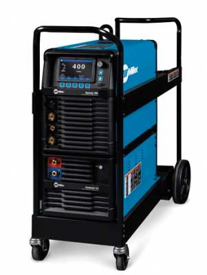 Miller Dynasty 400 Amp AC/DC Tig Welder with Runner W/C