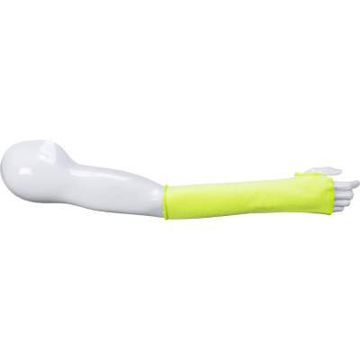A689 14 inch (35cm) Cut Resistant Sleeve Yellow