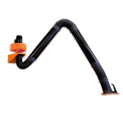 KEMPER EXHAUST SET 2m Rigid Metal Tube Arm 240V