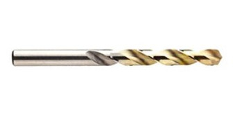 6.1mm Opti-Cut Straight Shank TiN Coated Jobber Drill Bit - Pack of 10