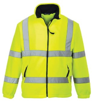 Portwest  F300 - Hi-Vis Fleece Yellow Size 4XL