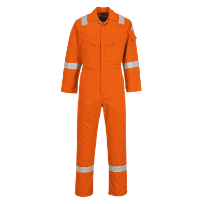 FR50 - Flame Resistant Anti-Static Coverall 350g Orange
