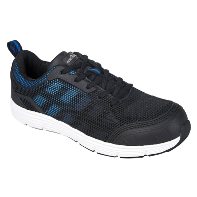 FT15 - Steel Textile Trainer S1P FO SR Black/Blue