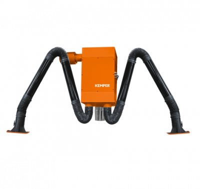 KEMPER CARTRIDGE FILTER 5m Double Rigid Metal Tube Arm 400V