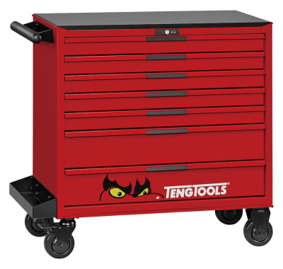 TengTools 37Inch PRO35™ Roller Cabinet Tool Kit 595 Pieces