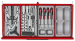 TengTools 26Inch PRO35™ Stack Tool Kit 753 Pieces