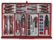 TengTools 26Inch PRO35™ Roller Cabinet Tool Kit 516 Pieces