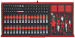 TengTools 37Inch PRO35™ Roller Cabinet FOAM Tool Kit 513 Pieces